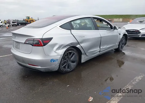 2018 Tesla Model 3 Long Range/Mid Range from USA, damaged, VIN 5YJ3E1EA0JF004087